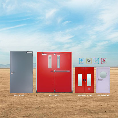 24 Hours Steel Door Delivery | Leading manufacturer of Steel Doors, Fire Doors, Industrial Doors in Chennai